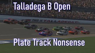 iRacing  NASCAR Class B Open  Talladega  2024 Season [upl. by Ettennil342]