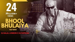 Bhool Bhulaiya  Trap Remix  DJ7OFFICIAL amp DJ Dalal London  Akshay Kumar  Hare Ram Hare Krishna [upl. by Egreog]