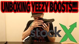 UNBOXING YEEZYS FROM STOCKX [upl. by Sucam]