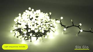 500 Mini Warm White LED Berry Lights cw Remote Control [upl. by Petronille752]