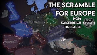 The Scramble For Europe  HOI4 Kaiserreich Timelapse [upl. by Hakilam881]