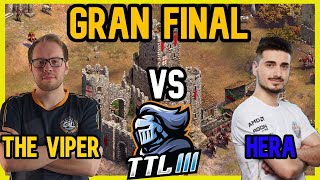 GRAN FINAL THE VIPER VS HERA LIGA DE TITANES Age of Empires 2 [upl. by Maryellen452]