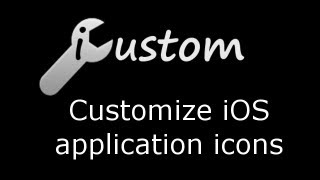 NO jailbreak tweak  Customize iOS app icons iPhone amp iPad with iCustom [upl. by Aldric]