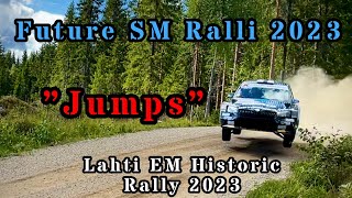 Lahti EM Historic Rally 2023  Future SM Ralli 2023  Saturday SS7 ❗️Jumps [upl. by Pace295]