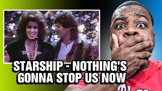 Starship  Nothings Gonna Stop Us Now Official Music Video Reaction [upl. by Sacul487]