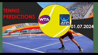 Tennis Predictions TodayATP WimbledonWTA WimbledonTennis Betting TipsTennis Preview [upl. by Asher71]