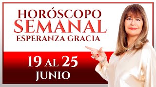 HORÓSCOPO DEL 19 AL 25 DE JUNIO  ESPERANZA GRACIA [upl. by Iago19]