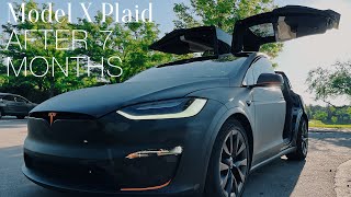 Tesla Model X Plaid review after 7 months [upl. by Dunc]