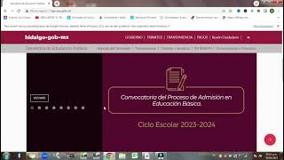 Convocatoria ADMISIÓN Docente Hidalgo 2023 [upl. by Doralynne]