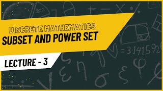 Subset and Power set [upl. by Clarabelle409]
