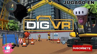 PROBANDO DIG VR Quest 3 [upl. by Neehsuan]