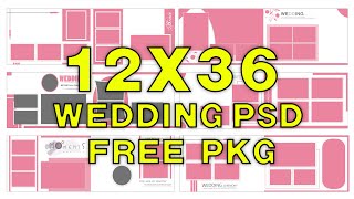 wedding PSD NEW photoshop [upl. by Aihselat742]