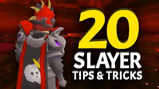 20 Slayer Tips amp Tricks for OSRS [upl. by Windsor202]