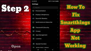 How to Fix Smartthings Apps Not Working 2024  Smart Things App Not Working Solutions [upl. by Saffian]