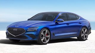 2024 Genesis G70 AWD 3 3T Sport Prestige review by Mark Savage amp Paul Daniel [upl. by Meela]