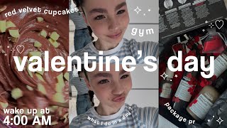 jak spędziłam walentynki 💘 valentine’s day vlog  wake up at 400 [upl. by Einahets305]