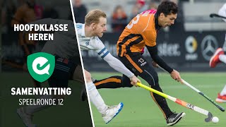 Hoofdklasse H Samenvatting Speelronde 12 seizoen 20192020 [upl. by Atnuahc]