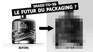 Image to 3D  le futur du packaging design  Test et démo de Tripo AI [upl. by Ugo]