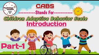 CABS Children Adaptive Behavior Scale  Introduction  Psychological Testing  Part1  UrduHindi [upl. by Ignatia16]