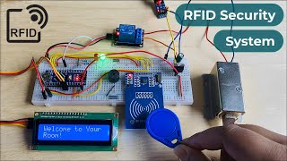 RFID RC522 Based Door Lock Security System using Arduino amp Solenoid Lock [upl. by Mollee]