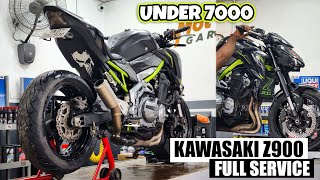 How I serviced my Kawasaki Z900 completely under ₹7000 [upl. by Lorrayne]