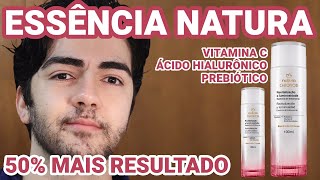 ESSÊNCIA NATURA CHRONOS Essência de Tratamento Revitalização e Luminosidade Chronos COM VITAMINA C [upl. by Eirok]