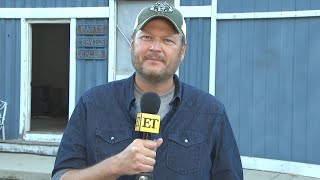 Blake Shelton on Post Malone Collab Possible The Voice Return and New Song Texas Exclusive [upl. by Trow]