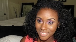 The Best Natural Hair Weave  Haute Kinky Hair Final Review [upl. by Esbenshade922]