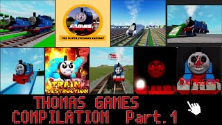 Thomas amp Friends Games COMPILATION Part1 ROBLOX [upl. by Wightman297]