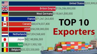 TOP 10 Goods Exporters That DOMINATE the Market [upl. by Wieche]