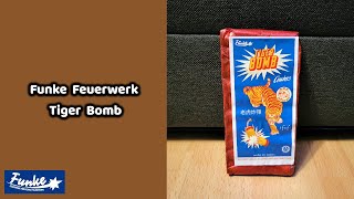 Funke Feuerwerk  Tiger Bomb Petarde  P1 Schallerzeuger  Neuheit 2023 [upl. by Ahsikram]