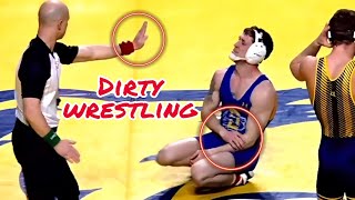 THE DIRTIEST NCAA WRESTLING MATCH 2023 [upl. by Ehtyde]