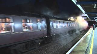 The Cathedrals Express 44871 and 45407 161213 [upl. by Annehsat879]