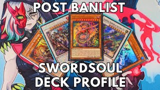 Competitive Tenyi Swordsoul deck profile post April 2024 banlist TCG Yugioh [upl. by Kawasaki]