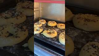 Bagels 🥯 easy and quick recipe bagels food veganish cooking baking g [upl. by Trinee848]