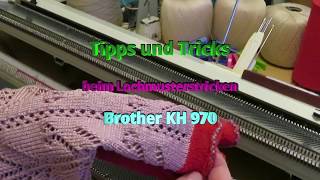 Tipps und Tricks für das Lochmusterstricken [upl. by Dorsey680]