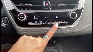 Toyota Climate Control Air Conditioning When do I use the Recirculating Cabin Air Button [upl. by Nomit]