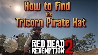 RDR2  How to find the Tricorn Pirate Hat [upl. by Acinimod173]