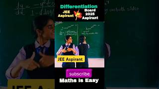 JEE Aspirant vs Board Exam 2025 Aspirants 🔥 Differentiation Short Trick ytshorts shorts [upl. by Araes]