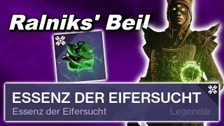 Ralniks‘ Beil  Essenz der Eifersucht  Nachtschrecken  Destiny 2 Shadowkeep  anima mea [upl. by Artim]