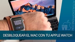 Cómo desbloquear un Mac con tu Apple Watch [upl. by Ailima]