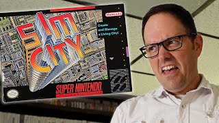 SimCity SNES  Angry Video Game Nerd AVGN [upl. by Eiramit201]