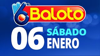 Resultado del Baloto del Sábado 6 de Enero de 2024 Ganador 😱🤑💰💵 [upl. by Arval]