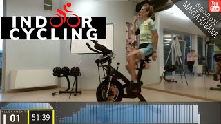 Fondo x base aerobica  1° mesociclo  Allenamento Ciclismo  Indoor Cycling  Lezione Spinning 01 [upl. by Torruella560]