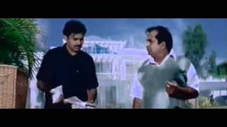 Pawan Kalyan and Brahmi Awesome Comedymp4 [upl. by Littman]