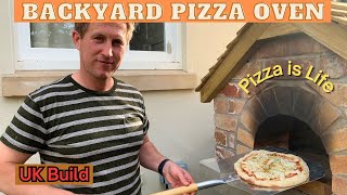 DIY Backyard Pizza Oven Build [upl. by Akeyla94]