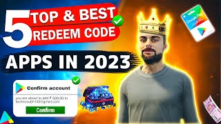 Best of 5 Apps For Free Google Play Redeem Code in 2023🔥🔥 [upl. by Bose310]