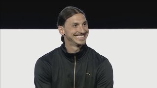 Zlatan Ibrahimovic QampA  AZ Launch [upl. by Nosyla946]