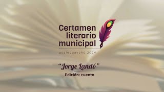 en vivo Hoy se conocerá al ganador del Certamen Literario Municipal [upl. by Eisseb]