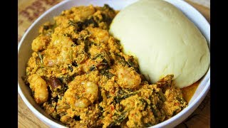 HOW TO MAKE FUFU  Nigerian Food Recipes [upl. by Gavra]